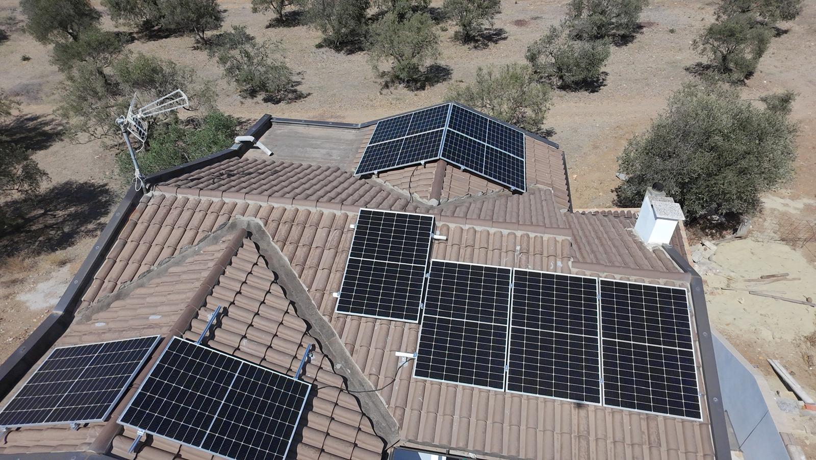 Impianto fotovoltaico realizzato in Sardegna